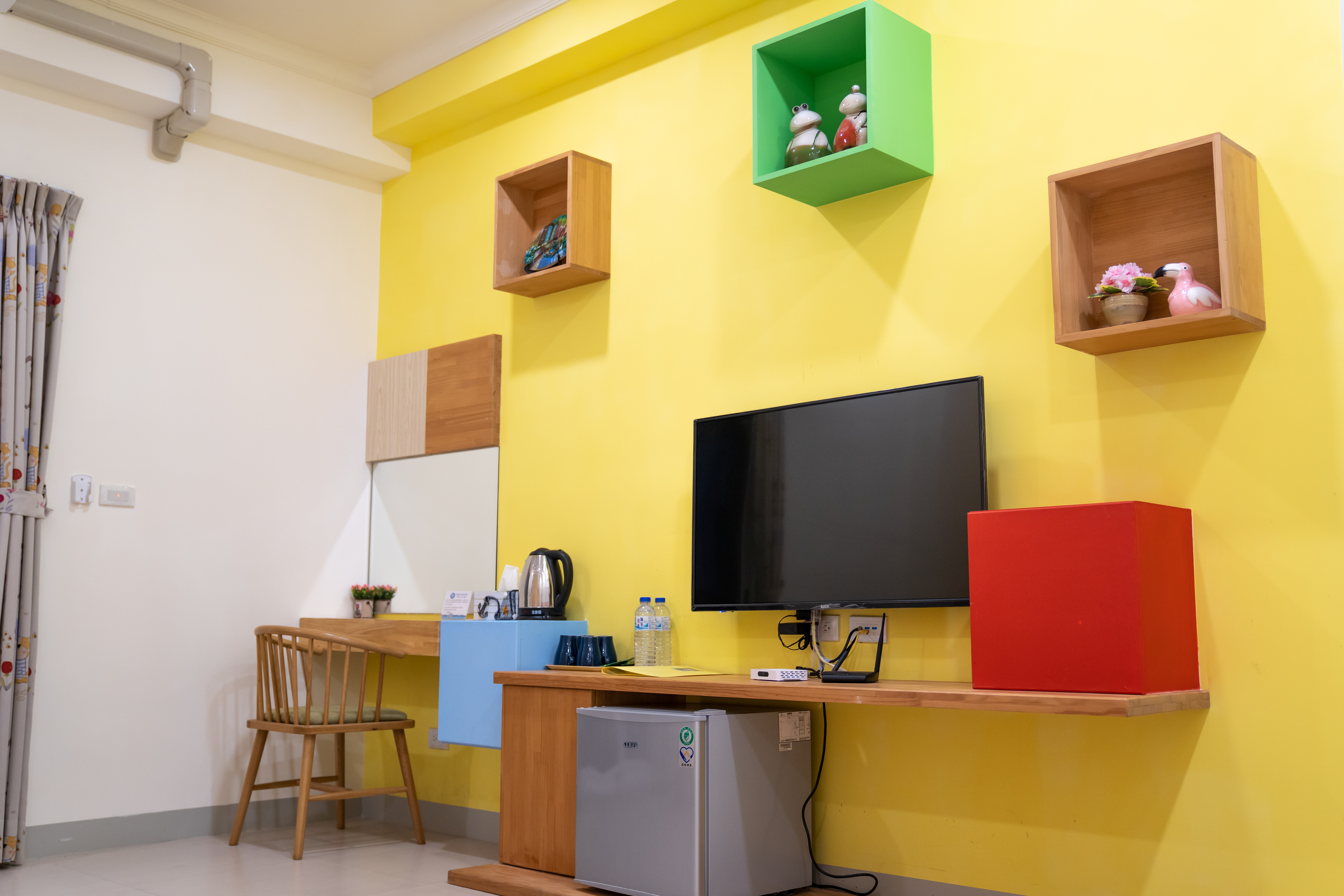 澎湖旅遊-郁金黃四人房